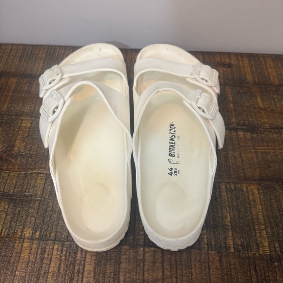 Birkenstock Arizona EVA Men's Slide Sandal EU 44 US 11 Eggshell White Water NEW - Picture 4 of 5